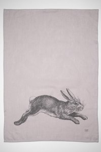 Geschirrtuch Halbleinen, RABBIT