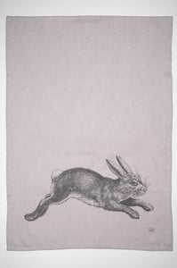 Geschirrtuch Halbleinen, RABBIT