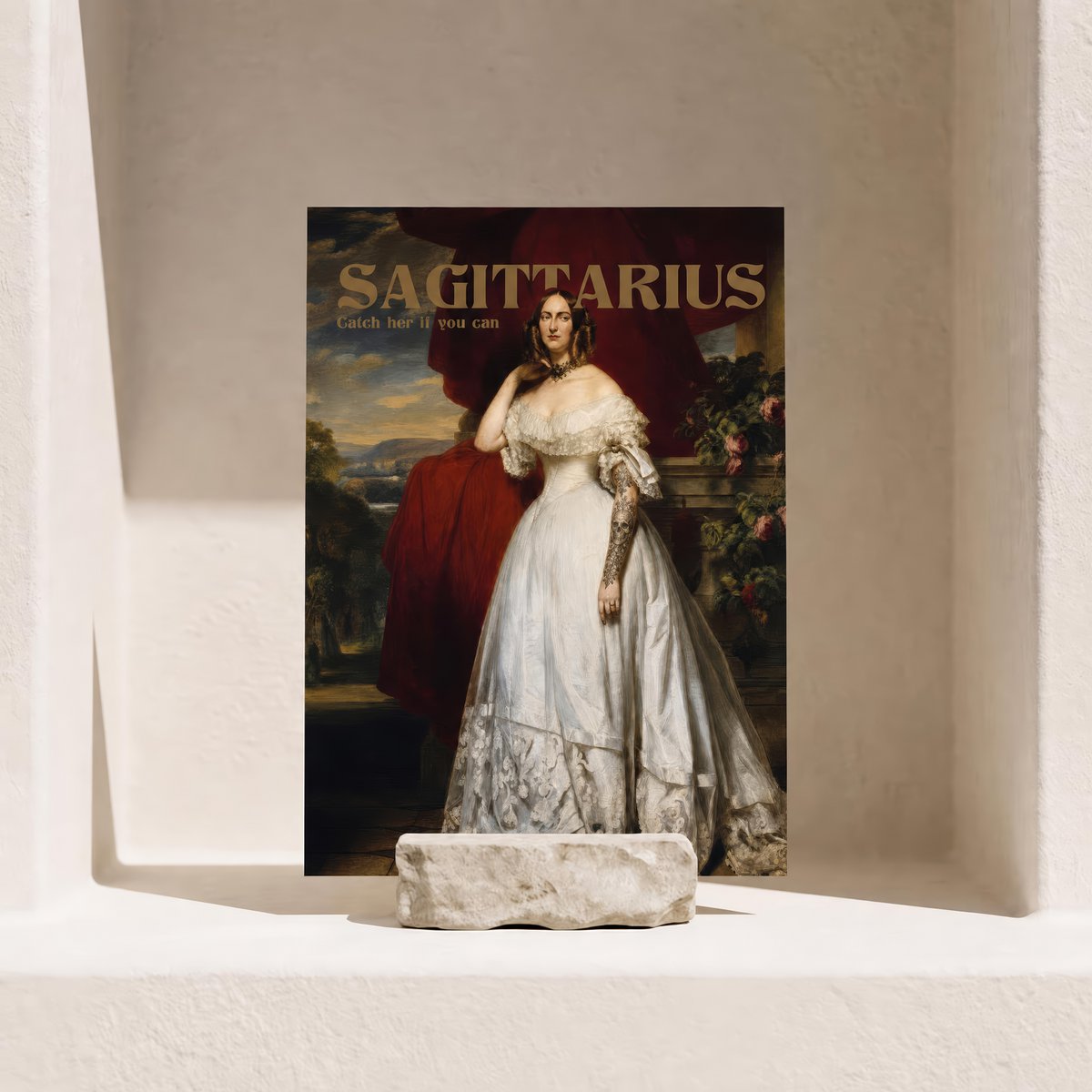 Sagittarius - Postcard - Astro Queen Collection 