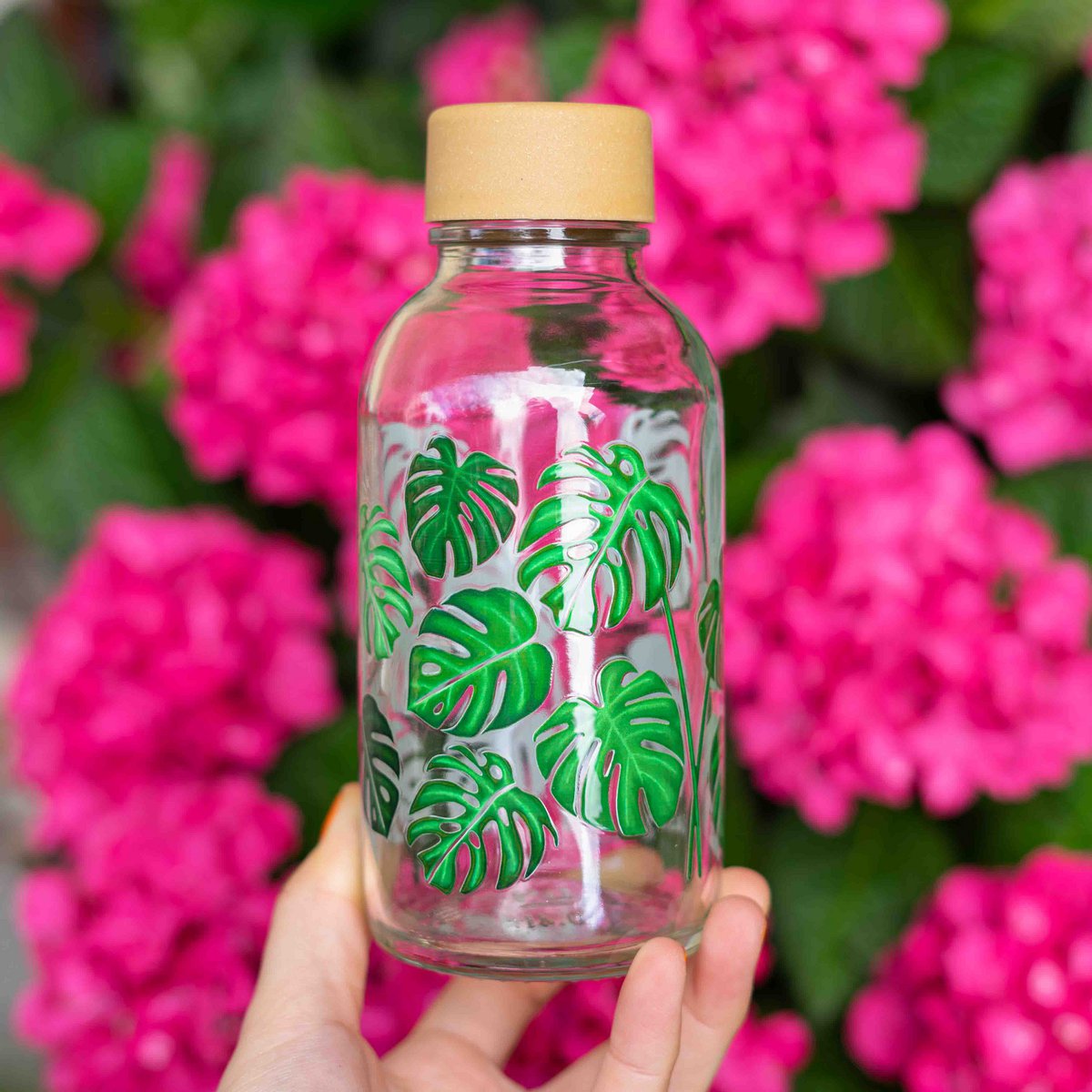 GREEN LIVING 0.4 l glass bottle