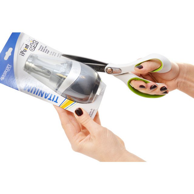 Tijeras Westcott Carbo Titanium 24cm acero inoxidable en blister