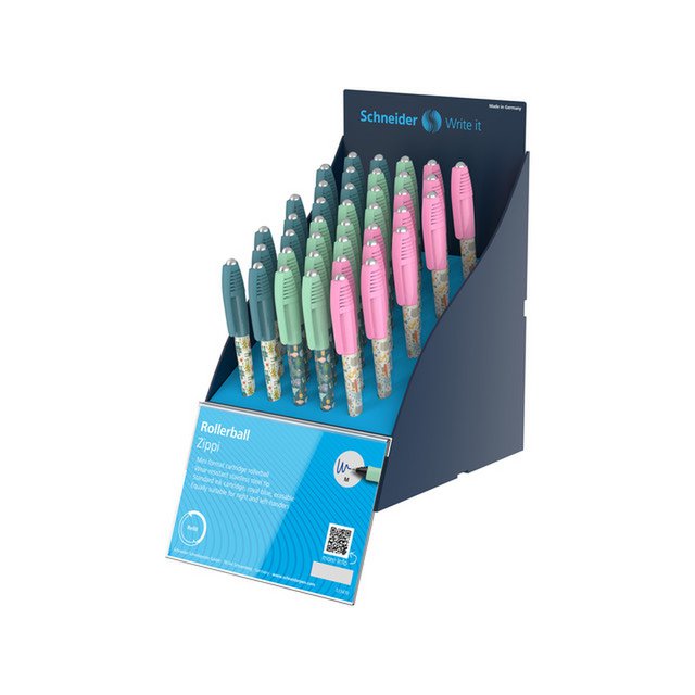 Rollerball Schneider Zippi SIS-skærm NL-FR 40 stk. S-187525 14 x 4004675172204 avp 4,69