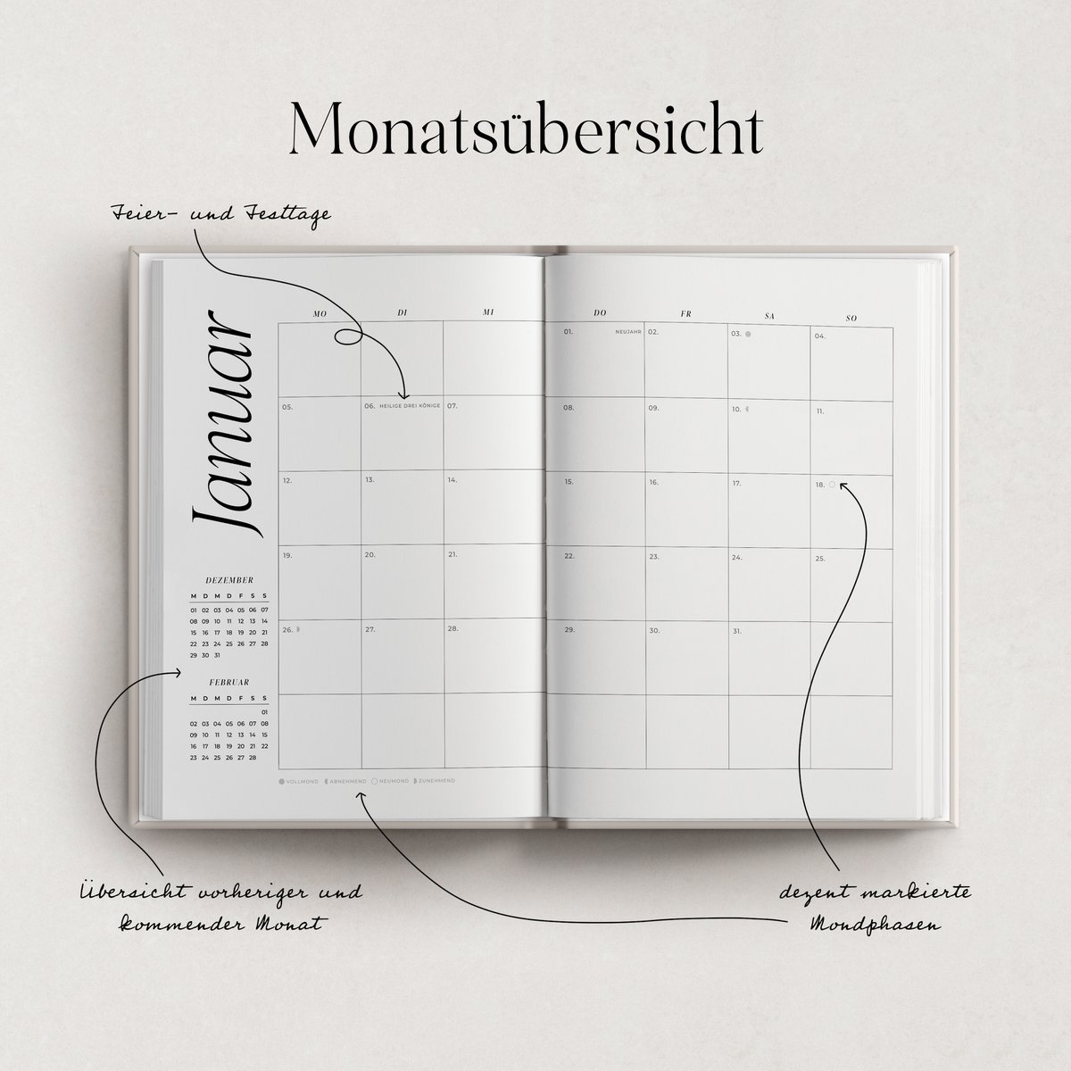 Jaarplanner 2026 - Plannen en verhalen