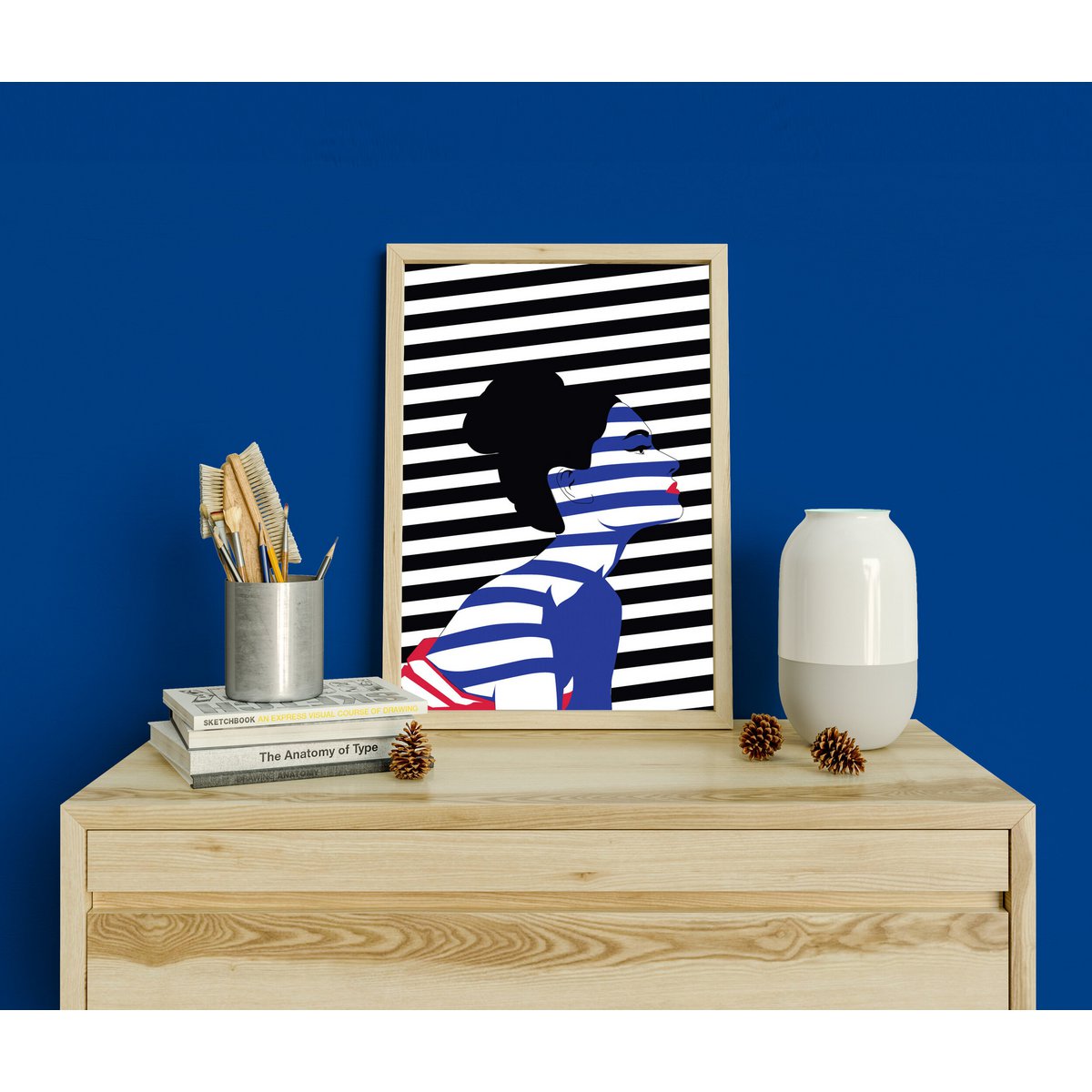 La Marinière - Wall Art Illustration