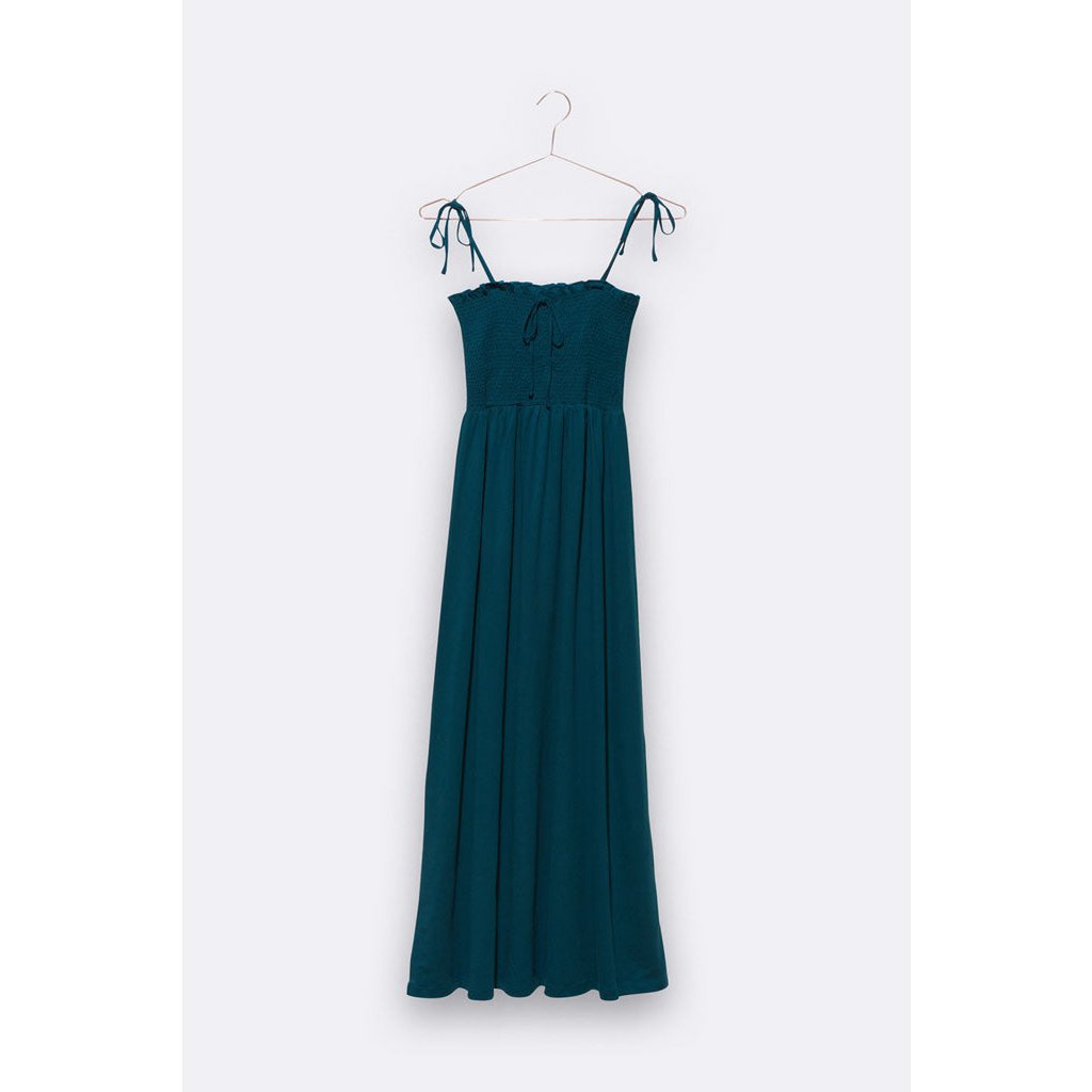 Robe Juliette en jersey pétrole pour femme