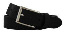 A classic leather belt in a variety of colors and sizes, made from high-quality split leather material.