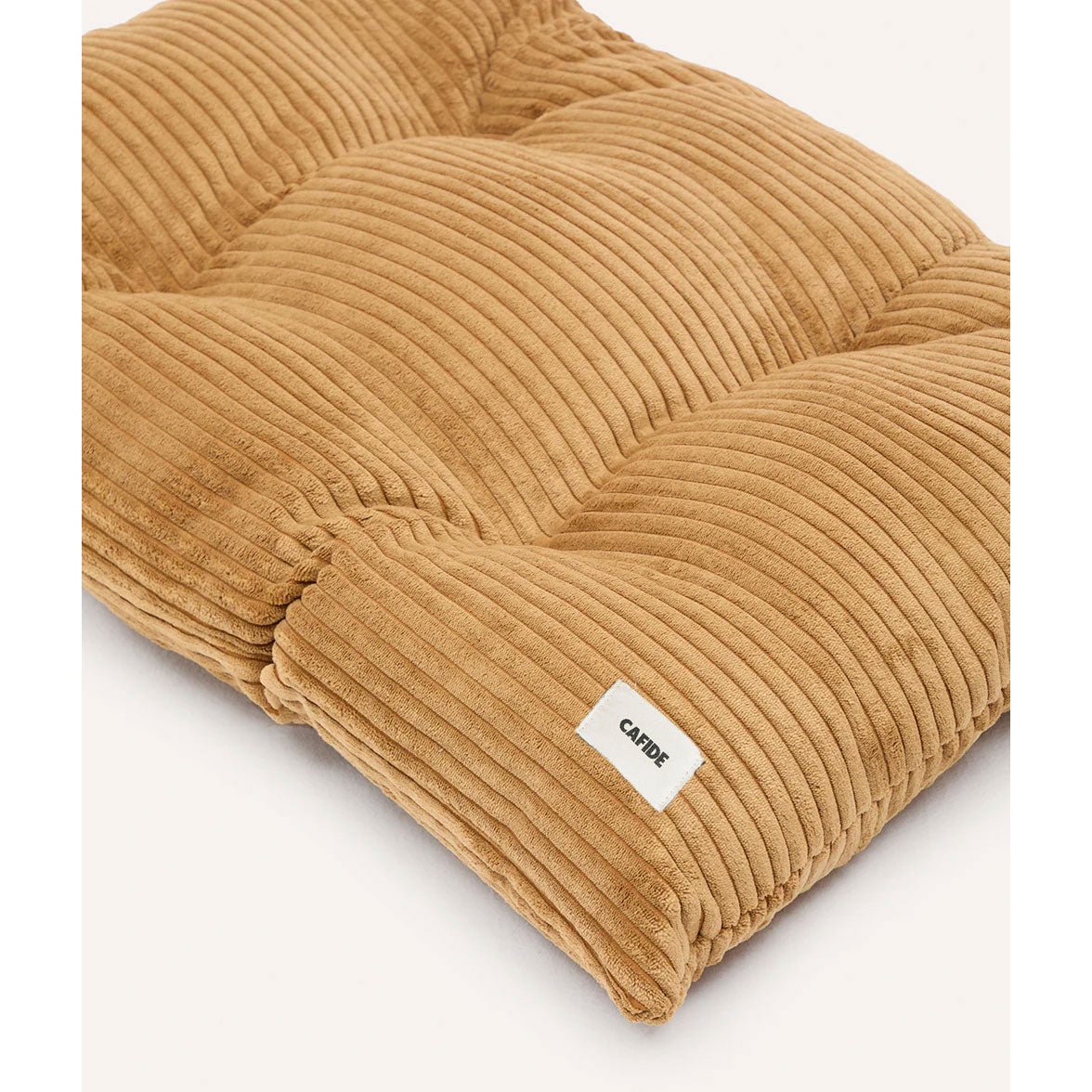 Mustard Corduroy Dog Bed Cushion, Bela