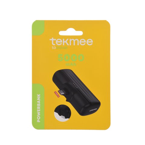 Tekmee Powerbank de Poche Typ C Stecker 5000 mAh