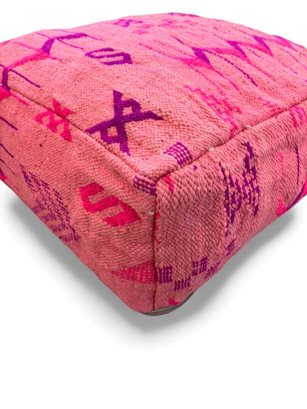 Vloerkussen - Colourful Line - Roze Editie I