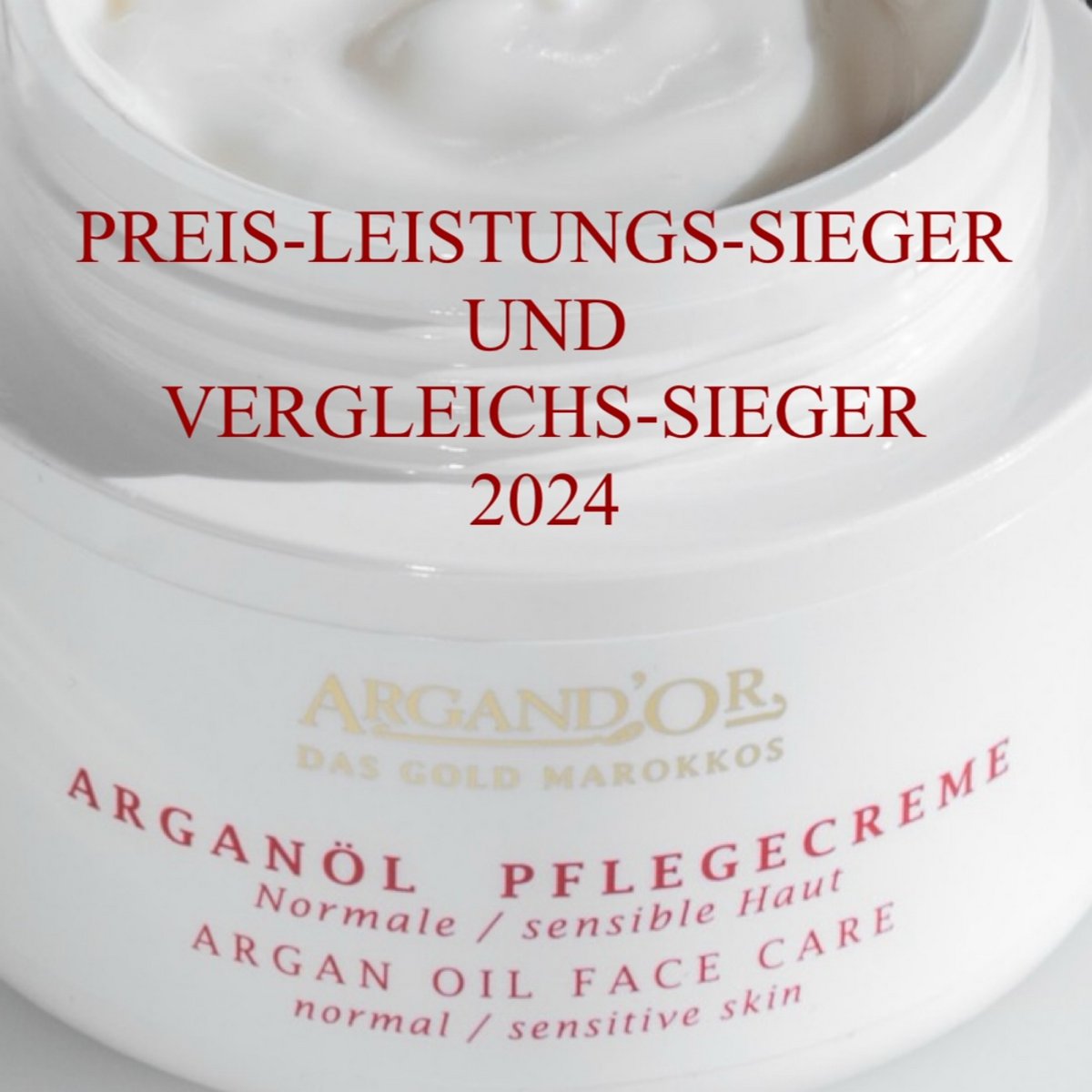 CREMA DE CUIDADO CON ACEITE DE ARGÁN PARA PIELES NORMAL/SENSIBLES 50 ml