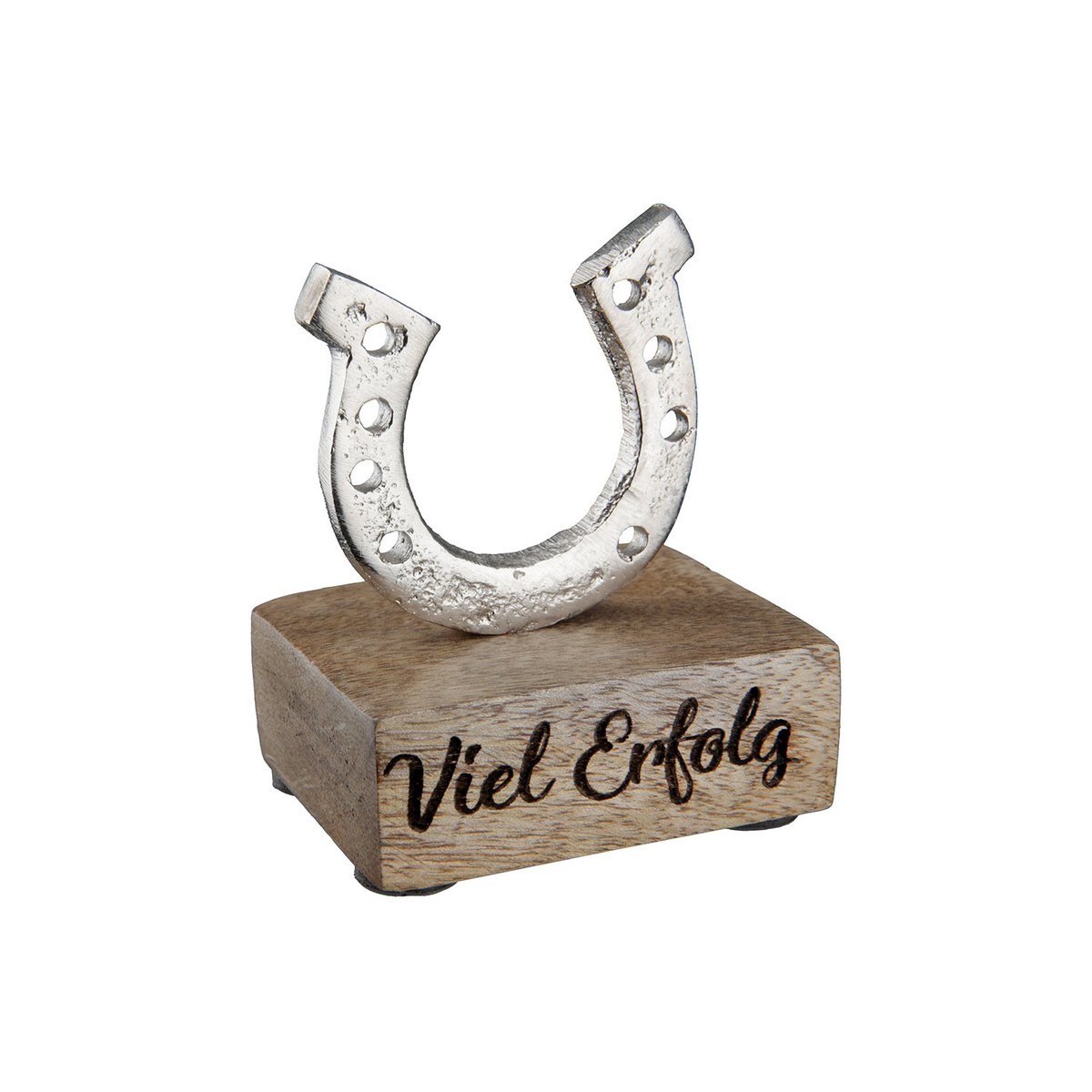 Aluminum lucky charm "horseshoe" VE 8 so
