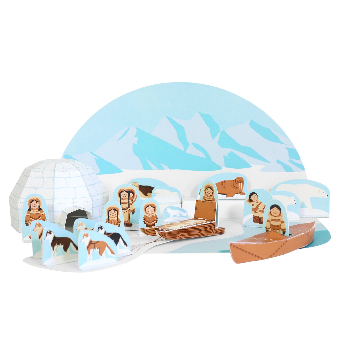 Arctic Paper Toy