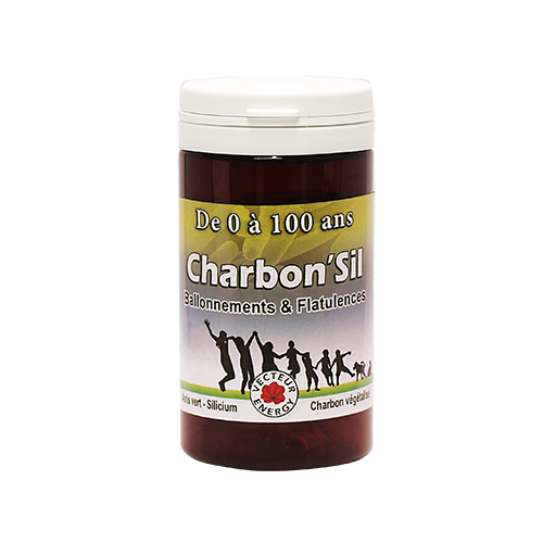 Charbon'Sil 60 plantaardige gelules 260 mg