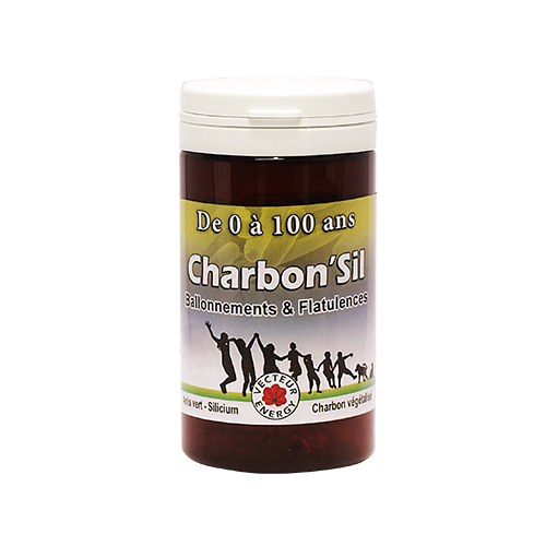 Charbon'Sil 60 gelules vegetales 260mg