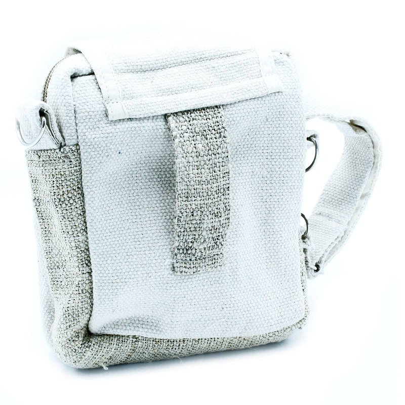 Bolsa de viaje de algodón y cáñamo natural Body-Cross