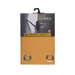 Light Guard ready -made curtain - Lightly transmitting - Length adjustable - with rings - 140x280cm