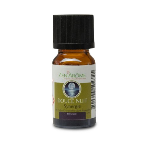 Synergy of essential oils - Douce Nuit - 10 ml - Use for Diffusion - Packaged in France