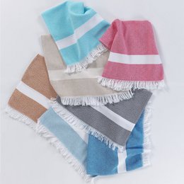 Ione Cotton Hammam Tea Towel, Set of 5