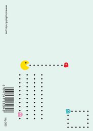 Weihnachtskarte Pac Man lässt das Essen beginnen