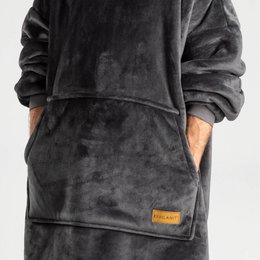 Vitapur - Hoodie deken - Grijs
