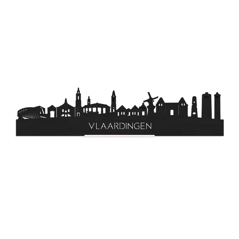 Stående Skyline Vlaardingen Sort