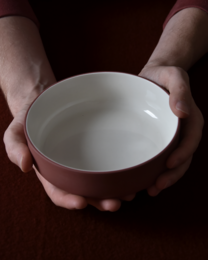 Bowl Fundament | terracotta / white