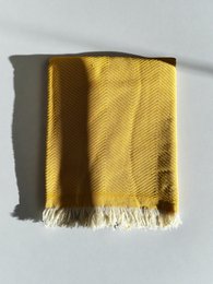 Blanket - Leyla Line - sunny yellow