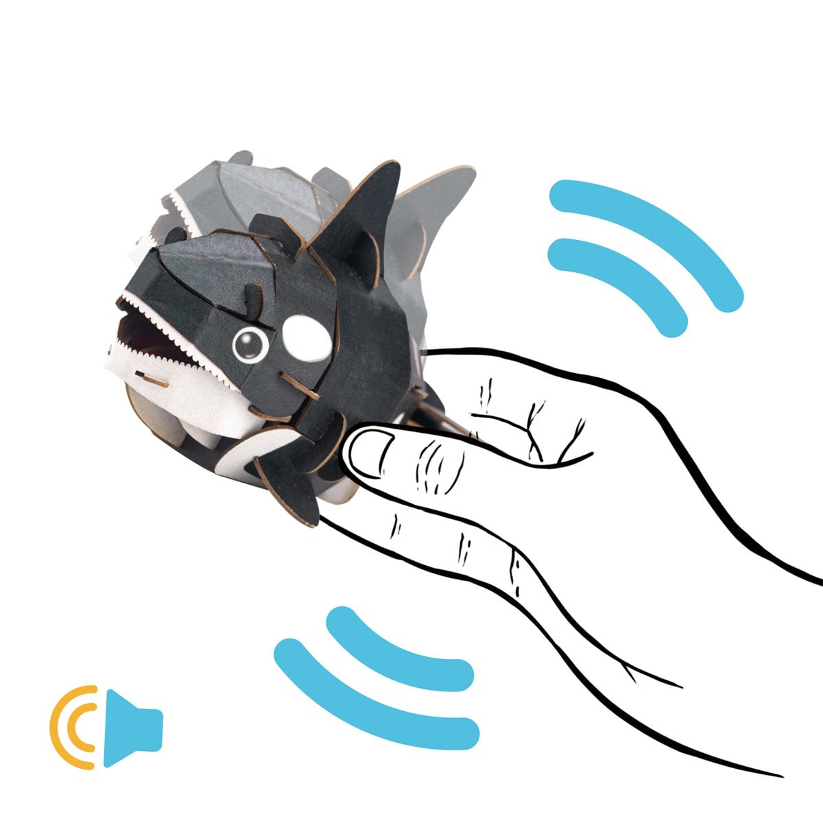 Mieredu - 3D Puzzel Build And Sound - Orka