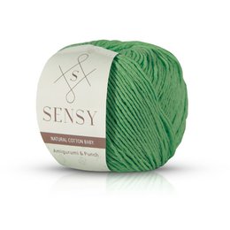 Sensy Premium Natural Baby Cotton 100% filato di cotone morbido per lavoro a maglia e uncinetto Amigurumi