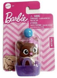 Barbie Mini-Figurines Pets 3 Assorted with accessories 8x11.5cm