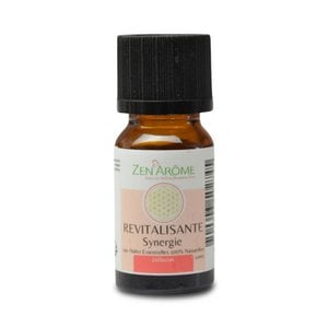Synergie ätherischer Öle - Revitalisierend - 10 ml - Verwendung zur Diffusion - Verpackt in Frankreich