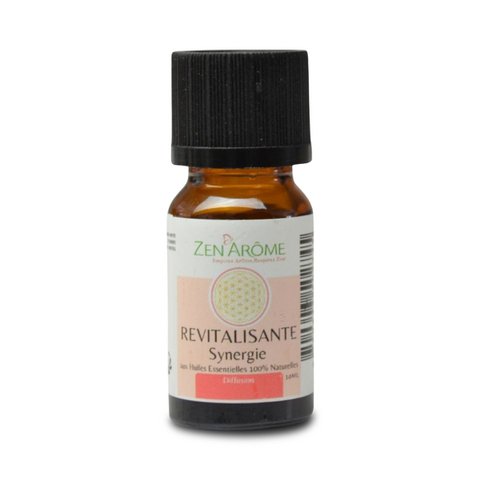 Synergy of essential oils - Revitalizing - 10 ml - Use for Diffusion - Packaged in France