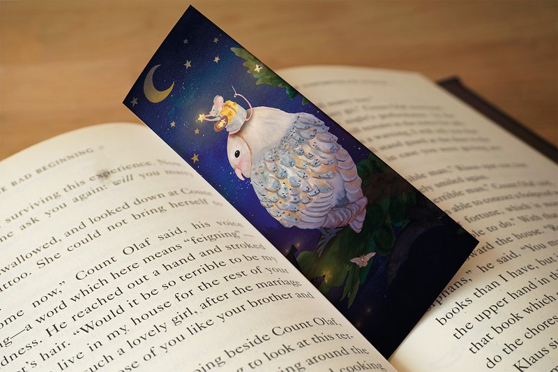 Bookmark Muisje who hangs stars