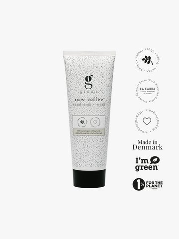 rauwe koffie hand scrub + wassen