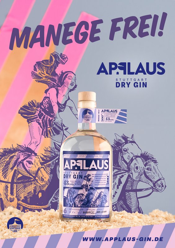 Applaus - tør gin originale 43%