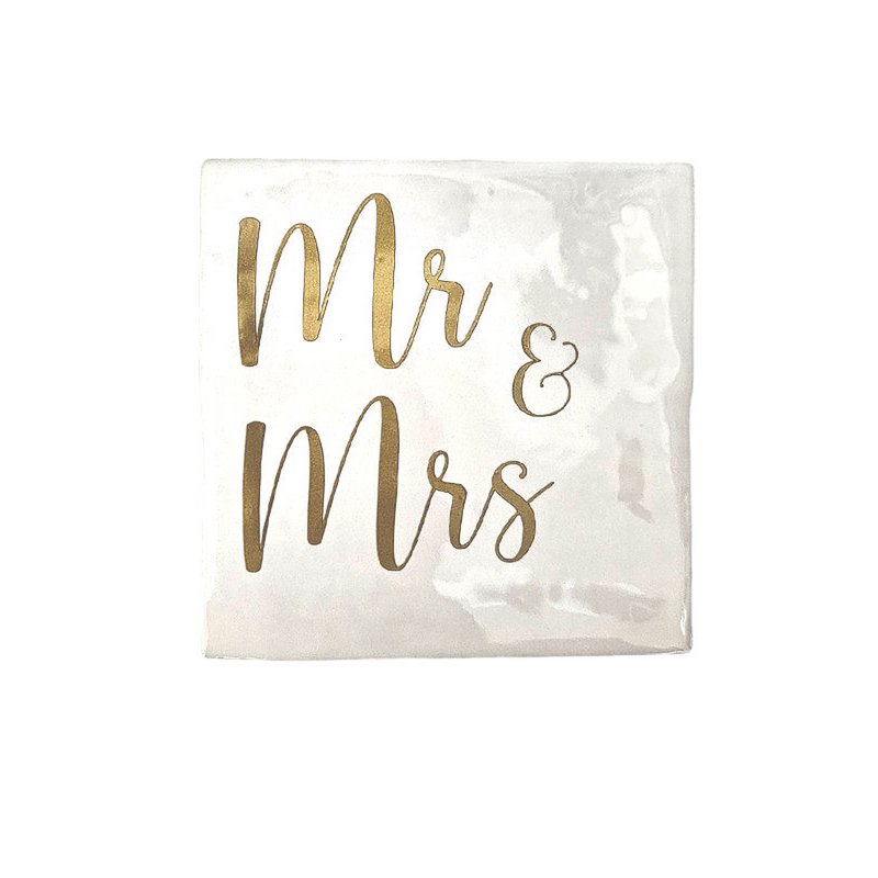 Tegeltje | Mr & Mrs