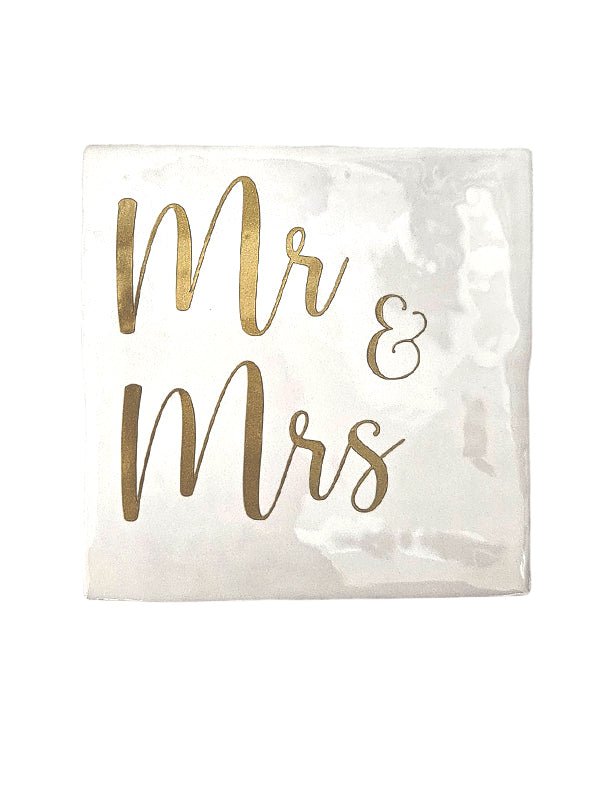 Tegeltje | Mr & Mrs