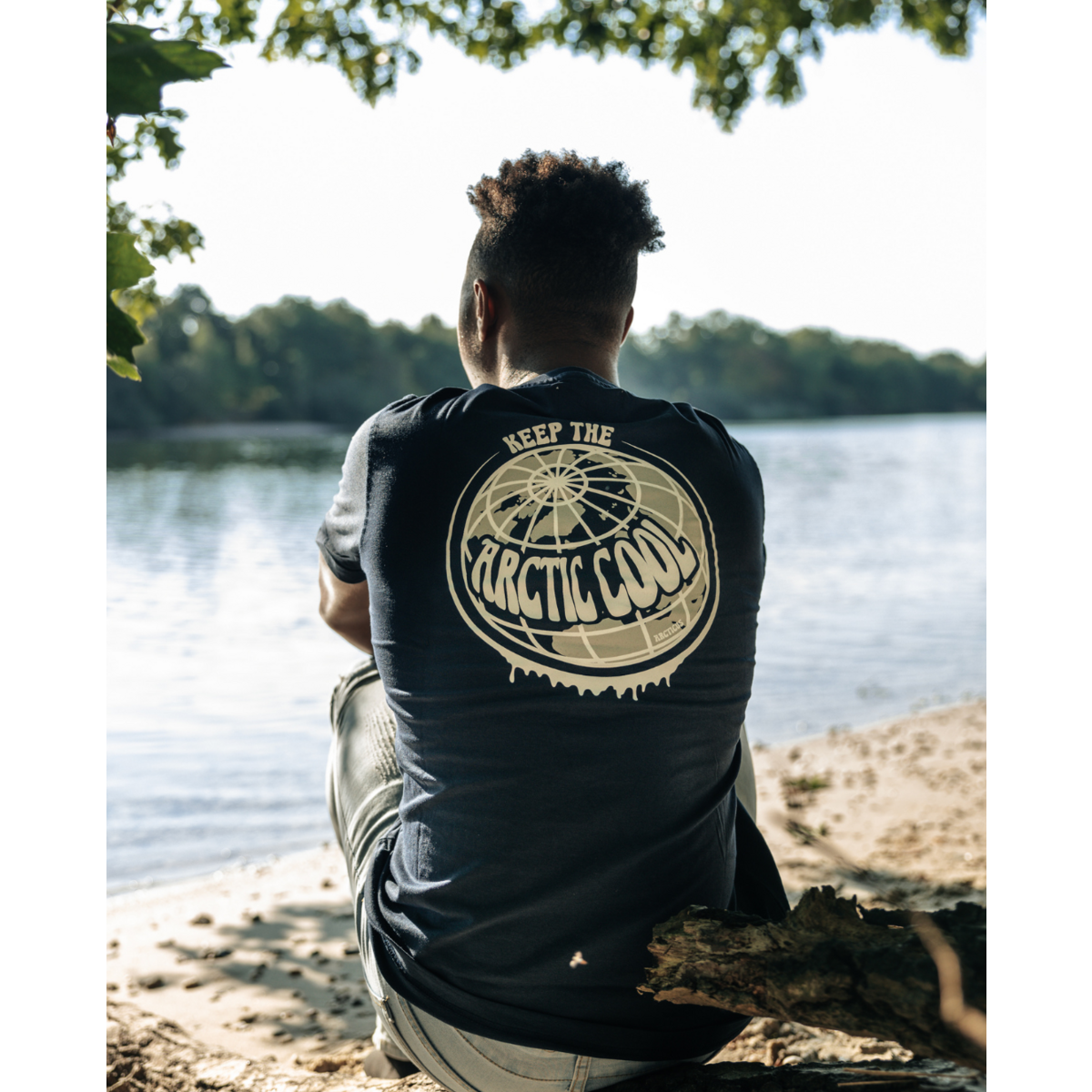 Koszulka Keep it Cool — niebieska — prezent unisex