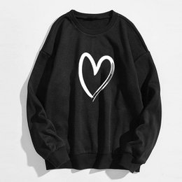 Trendy sweater med print til kvinder