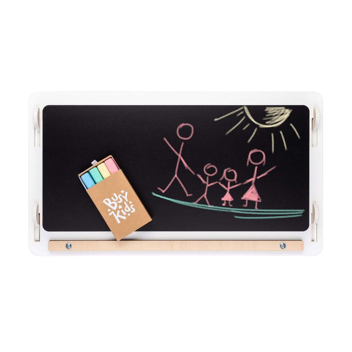 Casita de juegos sensorial BusyBoard - Blanco