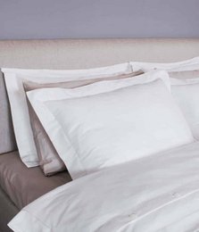 Set biancheria da letto in raso bianco