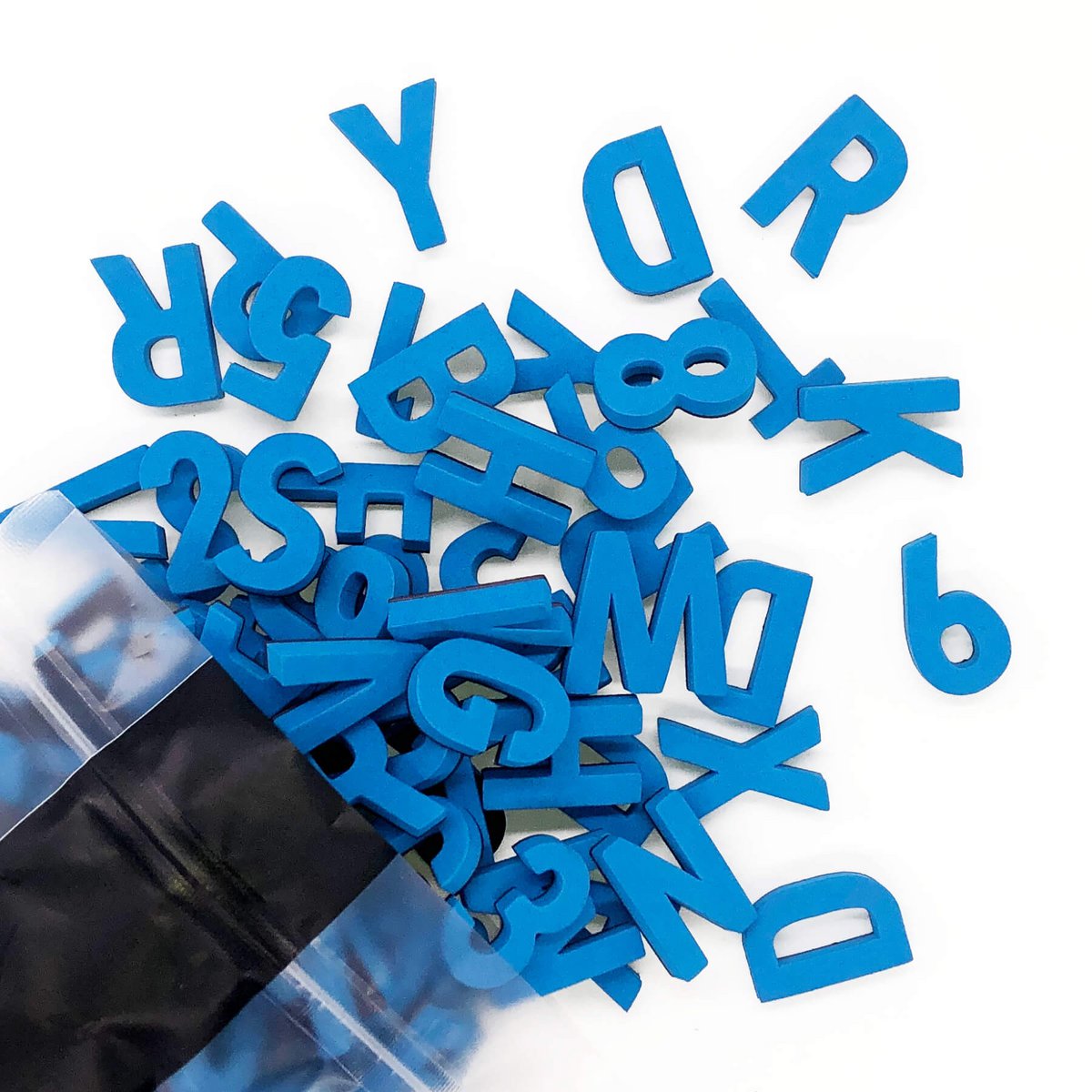 Modern magnetic letters - Unique Colors