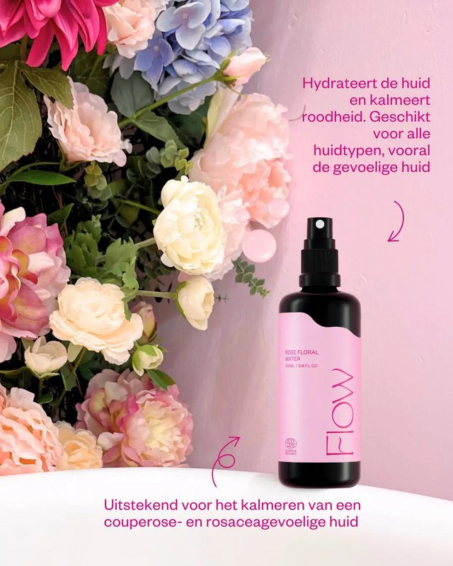 Rose Floral Water Face Mist - Luxury rose water facial spray