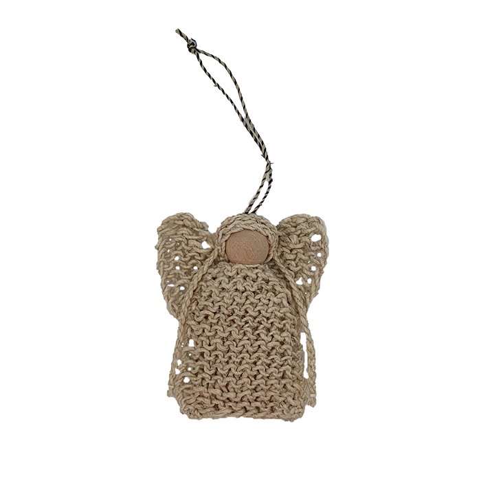 Chanvre Ange naturel 9 cm 900-016