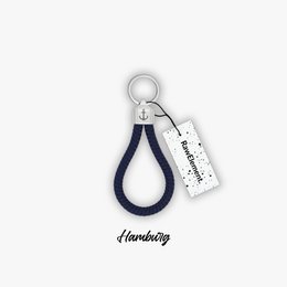RAW ELEMENT Llavero de ancla - Cuerda de escalada de cuerda náutica - Inspirada en la naturaleza, para hombres y mujeres | Originales y hechos a mano