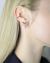 Visionary Earrings Gold