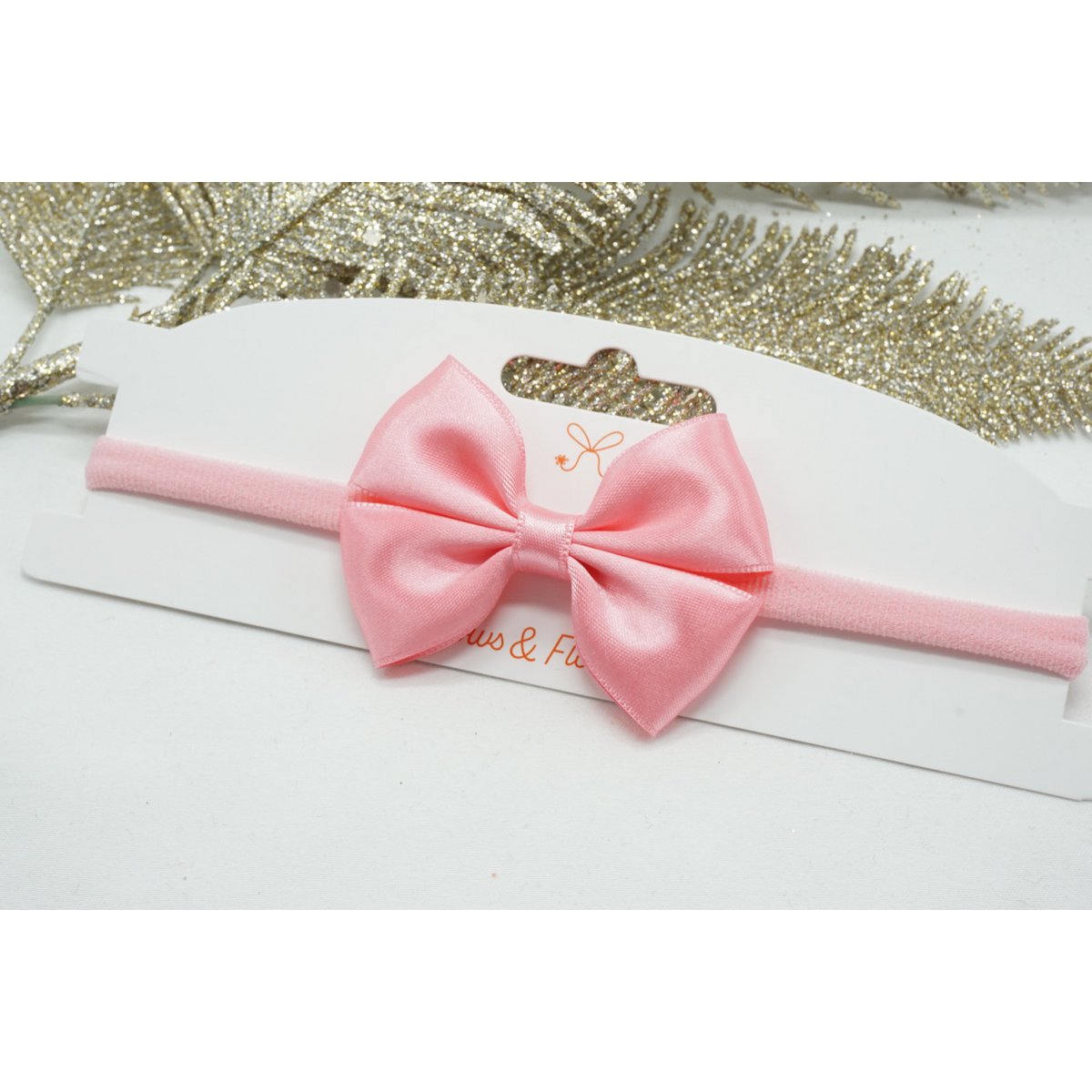 Serre-tête nylon regular mini satin