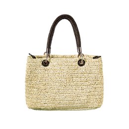 SEABREEZE TOTE raphia beige
