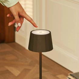 Wouter Mokkabruine oplaadbare tafellamp