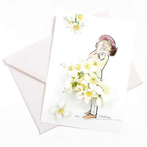 Card with envelope | Fresh love